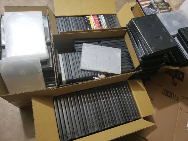Free empty dvd cases 1