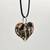 Sanctura Heart 3 silver finished crucifix Orgonite Pendant, Provides E 1 thumbnail