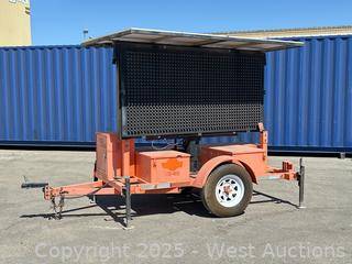 2006 Hi-Way Safety Model 96L Solar Variable Message Board Trailer 1