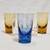 /// VTG MCM DEPRESSION ERA ETCHED CORDIAL SHOT GLASS - SET of 5 \\\ 2 thumbnail