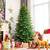 7ft Pre-lit Artificial Christmas Tree with multi-colored LED L 2 thumbnail