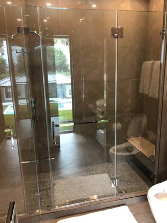 24hours turnaround Shower glass 1