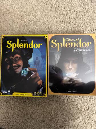 Splendor Base y Juego de Mesa City - $70 (Fremont / Union City / Newark)63471368457987120