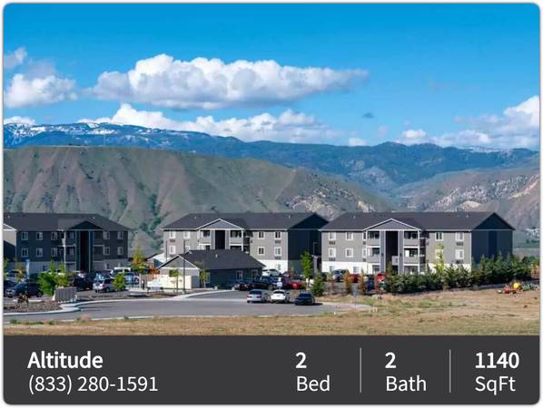 $2,089 / 2br - 1140ft2 - Lots of room to call your own! Spacious 2 bed! Beautiful neighborhood! (Wenatchee - Downtown East Wenatchee)63894564277762122