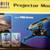 HOME THEATER BUNDLE WITH PROJECTOR, SCREEN AND EXTRA LAMP 7 thumbnail