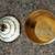 Round Brass & Mother of Pearl Jewelry Box 2 thumbnail