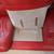Leather Couch Sofa - Plush Red Big 3 thumbnail