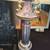 Vintage Blue and Gold Ceramic Table Lamp 5 thumbnail