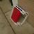 Beach Chairs Rio Pair Red/Blue 6 thumbnail