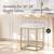 New Luxury Set of 3, 24 Inch Counter Height Bar Stools Upholstered Bar Stools fo 7 thumbnail