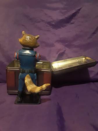 Guardians of the Galaxy 3 "Rocket Raccoon" empty popcorn tin - $85 (Dothan)63440451089155121