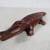 Hand-Carved Wooden Crocodile/Alligator Folk Art Sculpture 12" Length 1 thumbnail