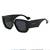 Fifth & Ninth Rue sunglasses women's squared square black bold nice 7 thumbnail