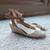 Taupe Wedge Sandals - size 10 2 thumbnail