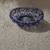 Vintage Bohemian Cobalt Blue Cut Crystal Dish, 5.25x3.25", Heavy 500g 1 thumbnail