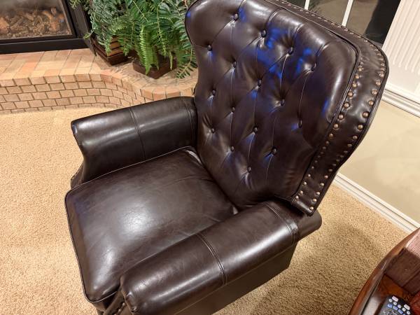 Two Recliners  matching  almost new 1