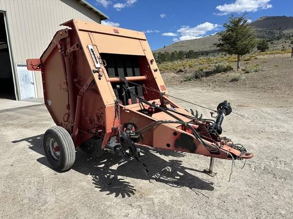2007 MASSEY FERGUSON 1734 ROUND BALER 1