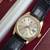 18kt Gold Rolex Day-Date President Silver Stick Black Leather 1 thumbnail