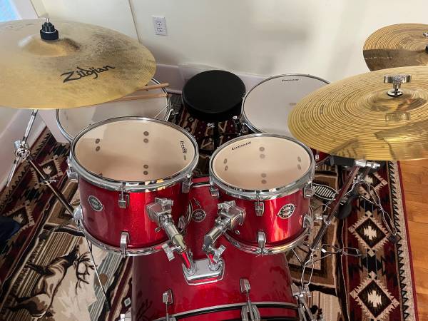 Ludwig drum kit 1