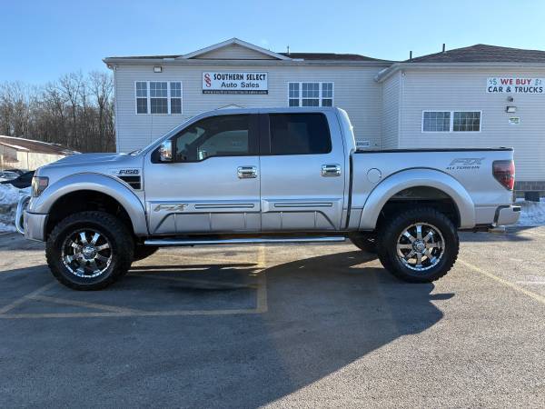 **LIFTED 2014 Ford F-150 FX4 FTX Tuscany Leather Moonroof Loaded** 1