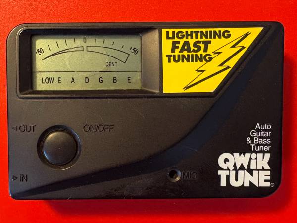 QuikTune electronic tuner 1