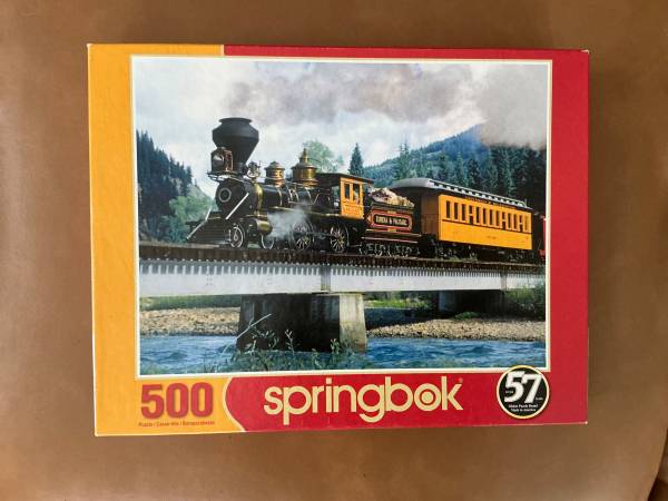 Jigsaw Puzzle - Steam Train in Colorado. - FREE 1