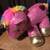 LARGE DAN DEE COLLECTOR'S CHOICE UNICORN PLUSH SPARKLY PINK HEART SHIN 1 thumbnail