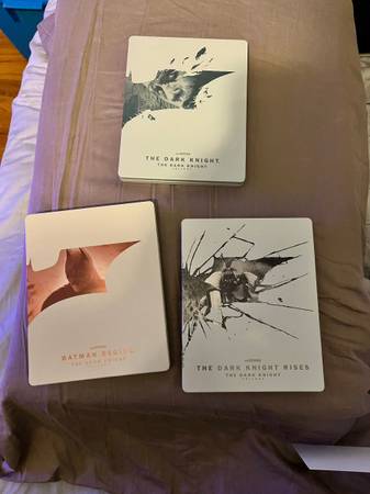 The Dark Knight Trilogy 4K Steelbook 1