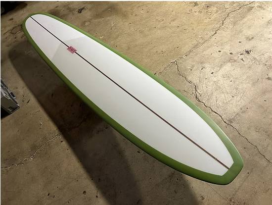 New 9'7" Brown Microwave Television Longboard Surfboard Surfboards photo 3