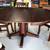 Attractive Solid Wood Round/Oval Dining Table Set 1 thumbnail