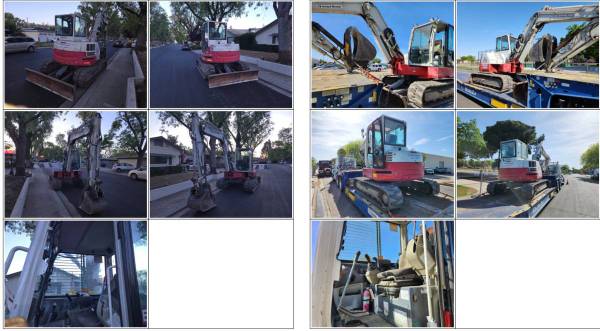 2018 Takeuchi TB280FR 19000# REDUCED TAIL SWING EXCAVATOR , Rubber Tra 1