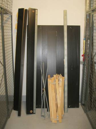 Queen Size Ikea MALM bed frame for $100 1