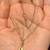 14K Yellow Gold necklace with Beautiful Pendant in shape of a Leave 16 thumbnail