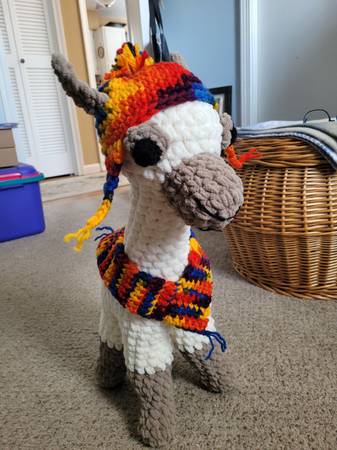 Llama - Handmade Crocheted - $40 (Columbia)63471026463363120