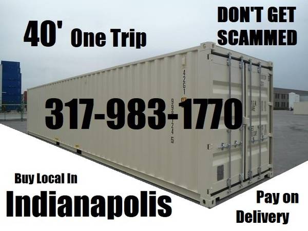 40' HC STORAGE CONTAINER CONEX CONTAINERS MINI SHED CONNEX POD 1