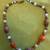 Sterling Silver Necklace with Such Beautiful Design & Natural Stone 3 thumbnail