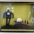 3D Space Robot & Spaceship in Green/Black Framed Shadowbox 2 thumbnail