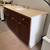 59.5"W KitchenCraft Dark Brown Bathroom Vanity Stone Top Used 3 thumbnail