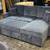 Corduroy Sectional Sleeper Gray or Beige Cup holder USB charger 2 thumbnail