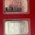 Johnson Matthey (2) 1 ounce silver bars 1 thumbnail