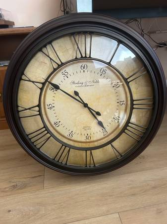 Wall clock, 30” Diameter 1