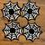 SET OF 4 PLACE & TIME HALLOWEEN TEXTILES SPIDER WEB  DÉCOR OR PLACEMAT 1 thumbnail