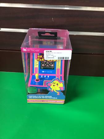 MS pacman mini arcade 1