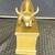 Brass Restoration Hardware Bull Bookend 1 thumbnail