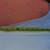 Vintage 1960s child's metal red ironing board 4 thumbnail