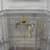Metal mobile flight bird pet cage on casters with accessories 8 thumbnail