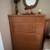 Queen size headboard and footboard, nightstand and chest of drawers 3 thumbnail