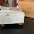 Vintage White Italian Marble block 5”x5”x3” NEW in box 3 thumbnail