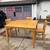 Solid Wood Expandable Counter-height Table with Three Chairs 1 thumbnail
