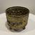 Vtg Embossed Brass Planter Pot Tri-Foot Claw Feet MCM England Decor 1 thumbnail